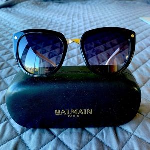 Balmain women’s sunglasses.